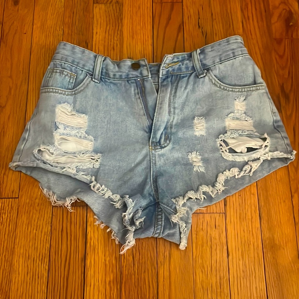 Jean shorts